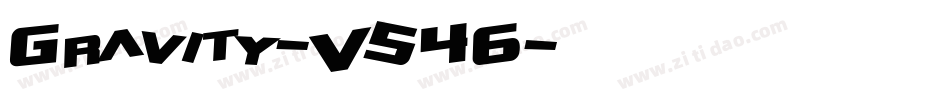 Gravity-V546字体转换