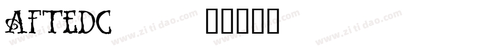 AFTEDC__字体转换