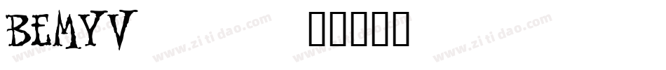 BEMYV___字体转换