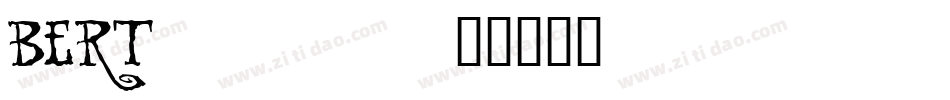 BERT____字体转换