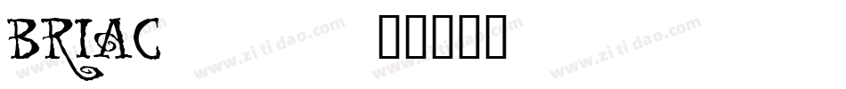 BRIAC___字体转换