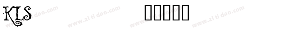 KLS_____字体转换