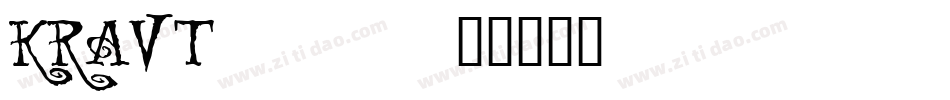 KRAVT___字体转换