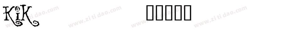 Kik_____字体转换