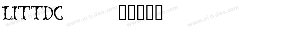LITTDC__字体转换