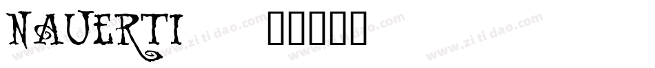 NAUERTI_字体转换