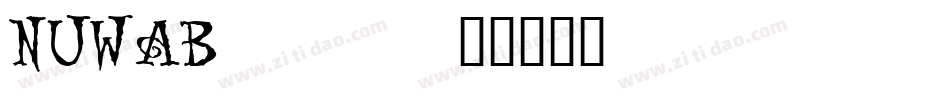 NUWAB___字体转换