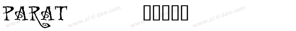 PARAT___字体转换