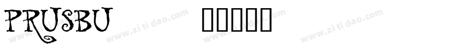 PRUSBU__字体转换