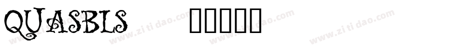 QUASBLS_字体转换