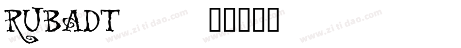 RUBADT__字体转换