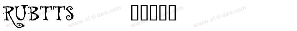 RUBTTS__字体转换