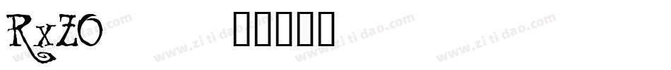 RxZO__字体转换