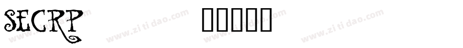 SECRP___字体转换