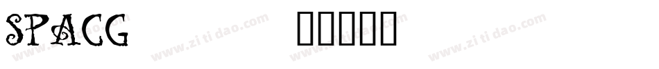 SPACG___字体转换