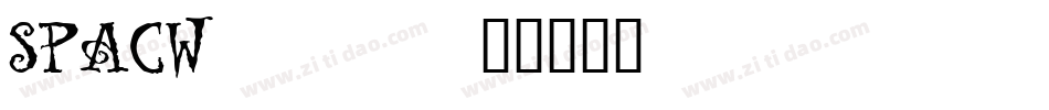 SPACW___字体转换