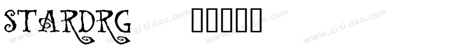 STARDRG_字体转换
