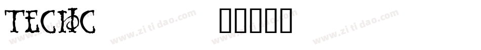 TECHC___字体转换
