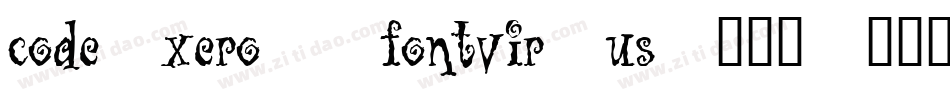 code_xero__fontvir_us_转换器字体转换