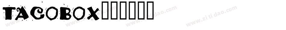 TACOBOX字体转换