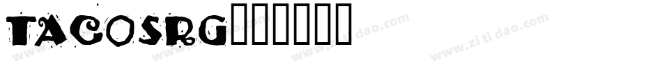 TACOSRG字体转换