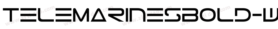 TeleMarinesBold-wzKZ字体转换