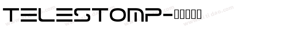 Telestomp字体转换