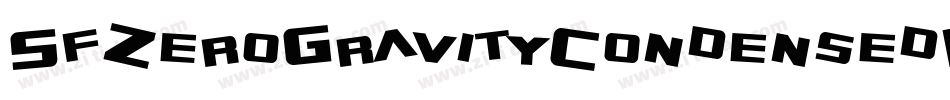 SfZeroGravityCondensedBold-y3G2字体转换 SfZeroGravityCondensedBold-y3G2字体转换