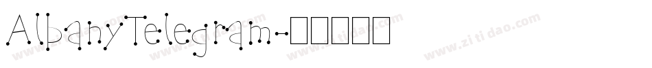 AlbanyTelegram字体转换