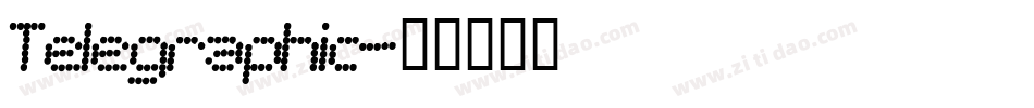 Telegraphic字体转换