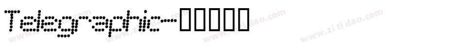 Telegraphic字体转换