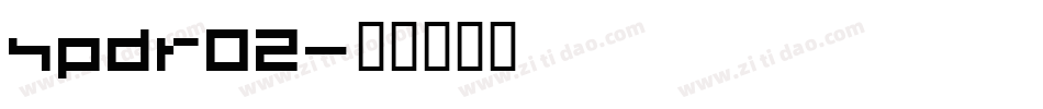 spdr02字体转换