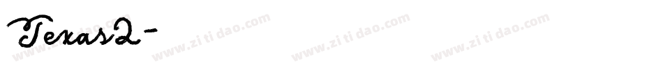 Texas2字体转换