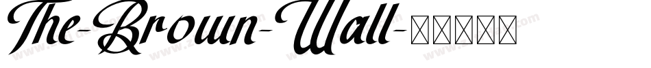 The-Brown-Wall字体转换