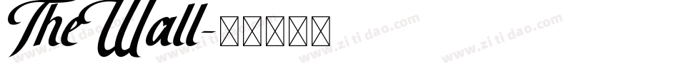 TheWall字体转换