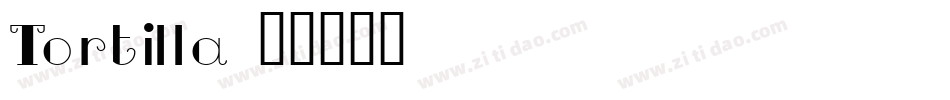 Tortilla字体转换