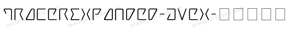 TracerExpanded-AVex字体转换