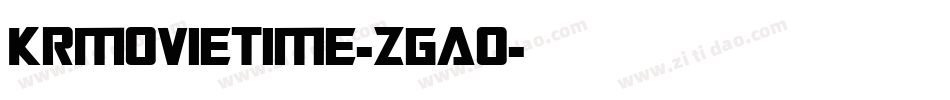 KrMovieTime-zgA0字体转换