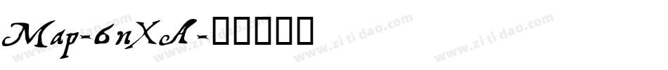 Map-6nXA字体转换