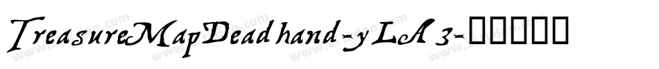 TreasureMapDeadhand-yLA3字体转换