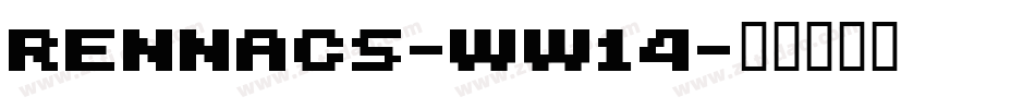Rennacs-WW14字体转换