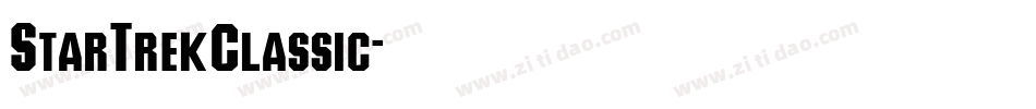 StarTrekClassic字体转换