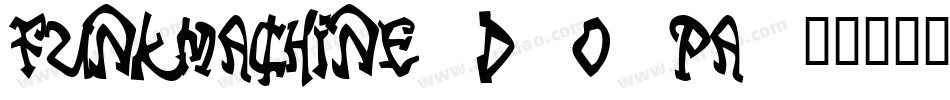 FunkMachine3D-O0PA字体转换