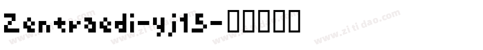 Zentraedi-yj15字体转换