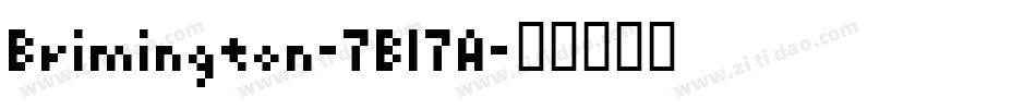 Brimington-7B17A字体转换