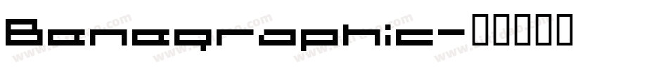Benegraphic字体转换