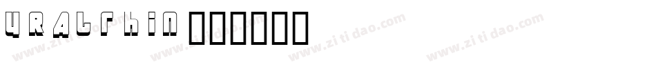 URALthin字体转换