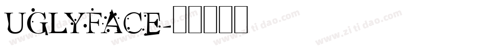 UGLYFACE字体转换