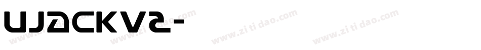Ujackv2字体转换