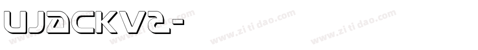 Ujackv2字体转换
